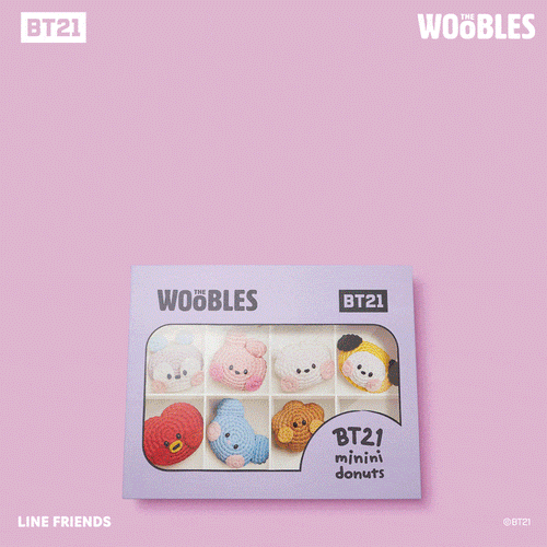 BT21 minini Donut Collector’s Box