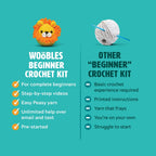 Billy the Unicorn Rainbow Crochet Kit